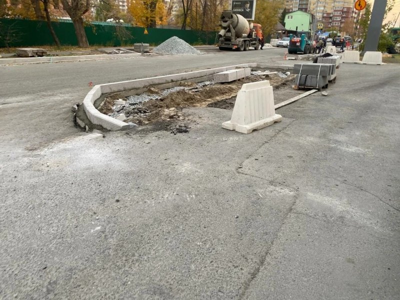 Бетон под бордюры в Иркутске